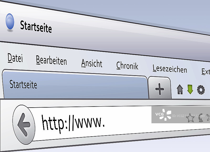 德国欧洲浏览器插画图片素材