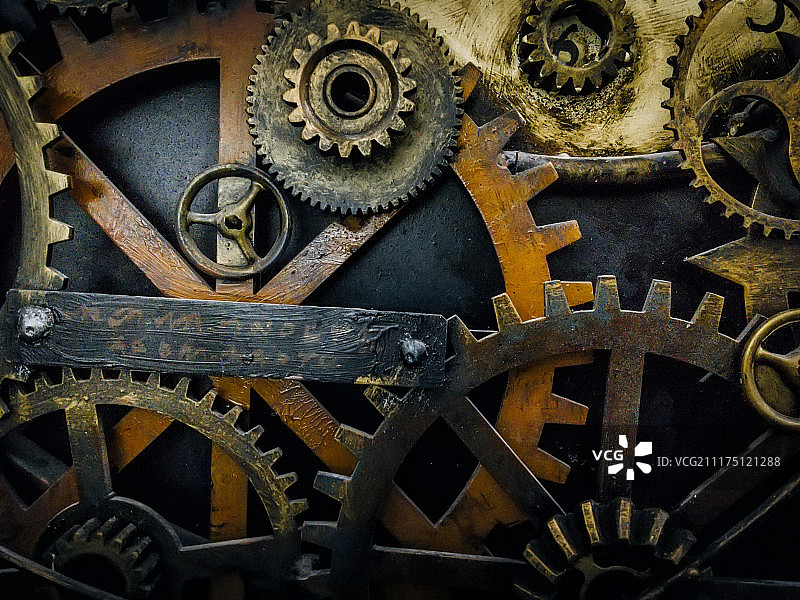 齿轮传动系统图片素材