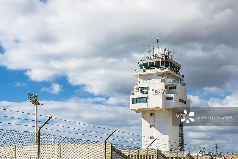 特内里费南部索菲亚王后机场控制塔图片素材