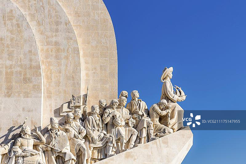 葡萄牙里斯本贝伦发现者纪念碑图片素材