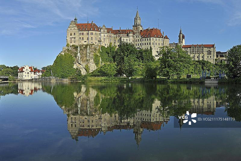 德国巴登-符腾堡州锡格马林根城堡图片素材