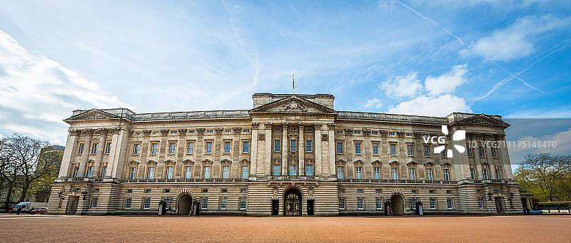 英国伦敦威斯敏斯特白金汉宫图片素材