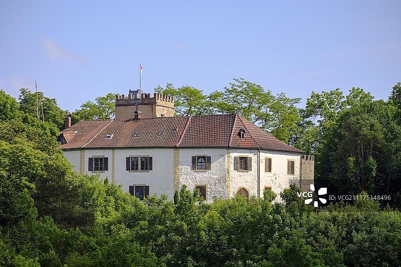 盖尔斯贝格城堡，德国巴伐利亚州上弗兰肯图片素材