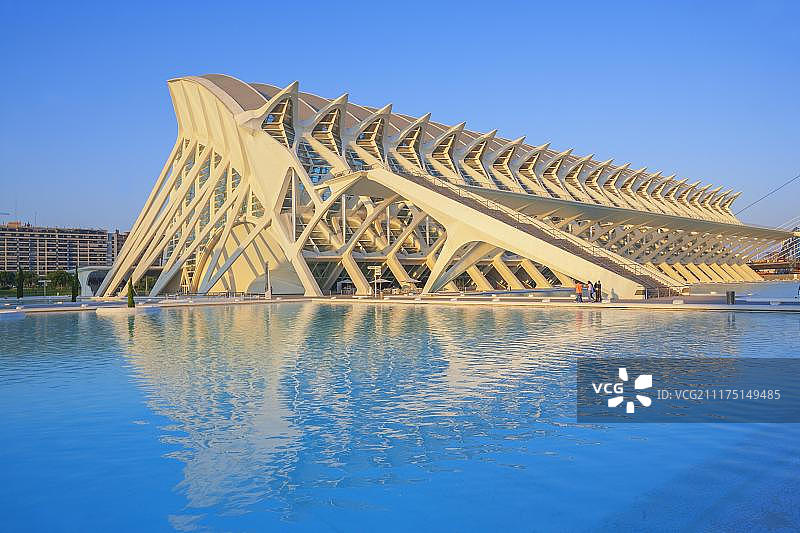 西班牙巴伦西亚艺术科学城图片素材