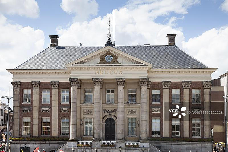 格罗宁根市政厅，荷兰图片素材