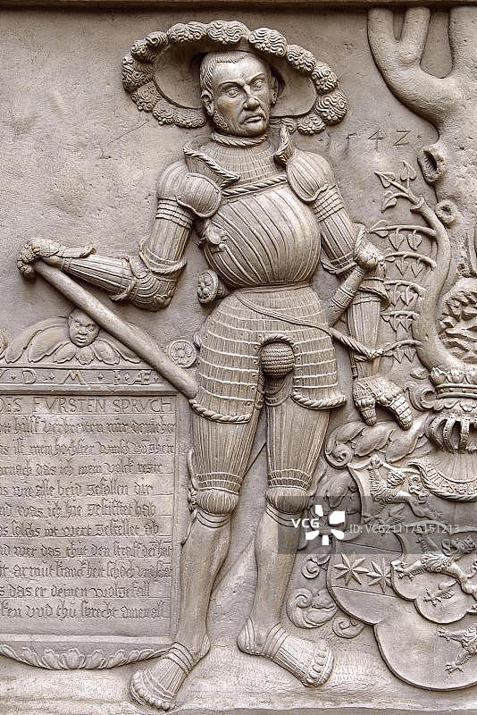 黑森州菲利普施泰因城堡：黑森领地伯爵菲利普一世和图林根的伊丽莎白图片素材