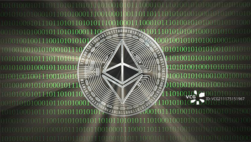 以太坊数字货币图片素材