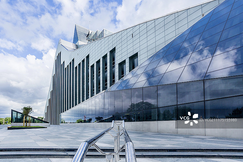 拉脱维亚国家图书馆，里加图片素材