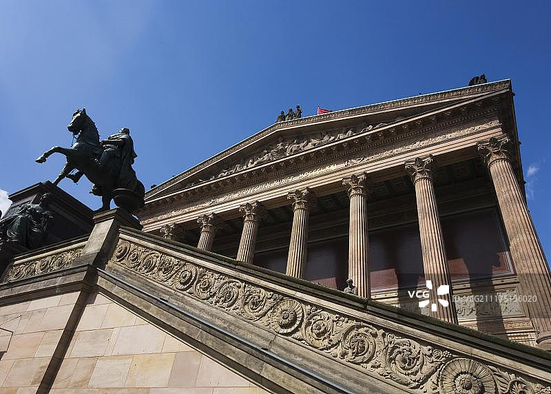 德国柏林博物馆岛老国家美术馆图片素材