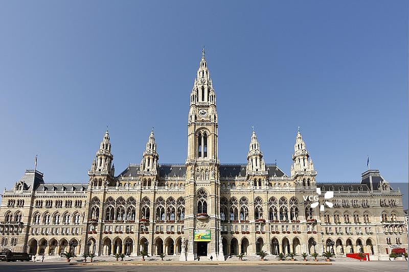 奥地利维也纳新市政厅图片素材