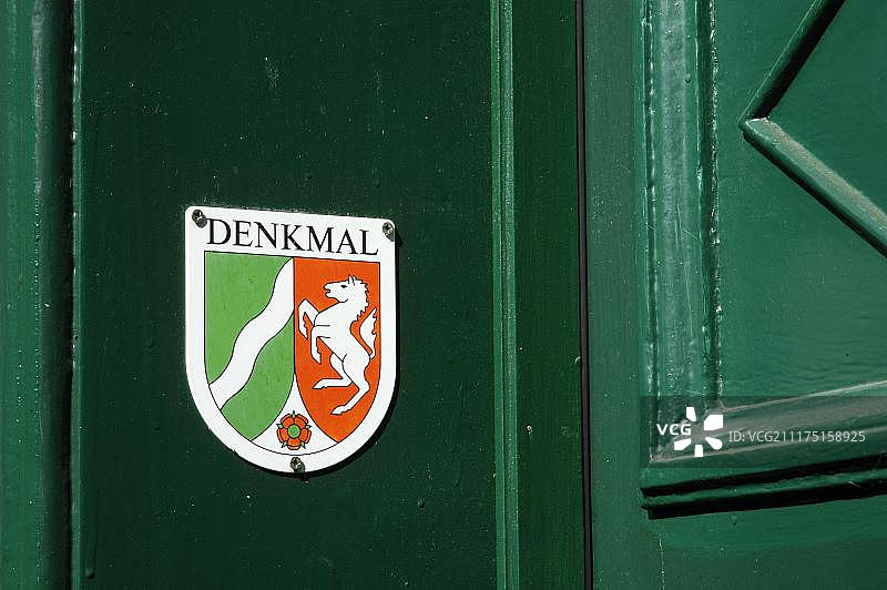 明登的标志性纪念碑，条顿堡森林的历史部分，北莱茵-威斯特法伦州，德国，欧洲图片素材