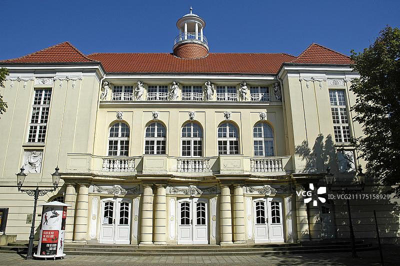 德国明登市剧院图片素材