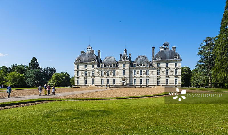 法国卢瓦-谢尔省舍韦尼城堡图片素材