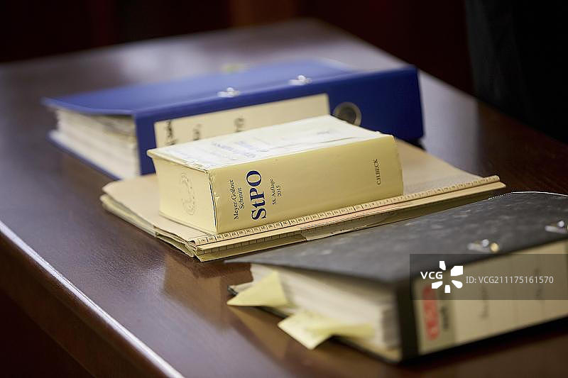 科布伦茨地方法院的审判文件和刑事诉讼法，德国莱茵兰-普法尔茨州图片素材