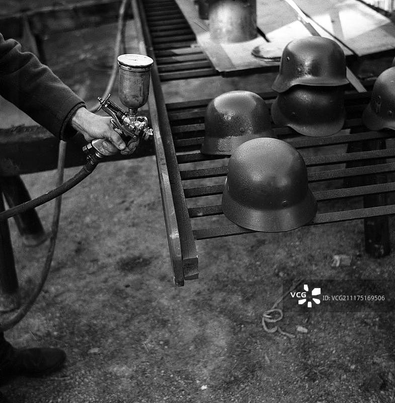 约1939年、1941年，德国国防军训练，原始标题：乌尔姆，海尔姆斯普里岑，乌尔姆，德国，欧洲图片素材