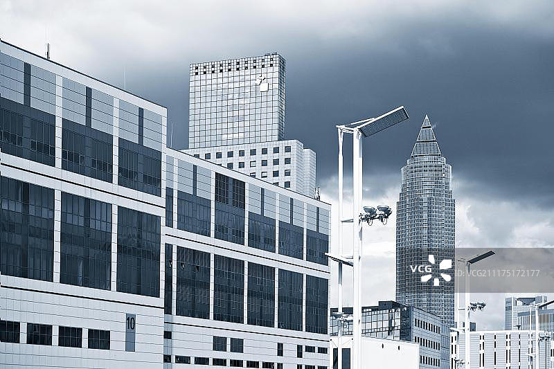 德国法兰克福展览中心及展览塔、Torhaus大楼和10号展厅图片素材