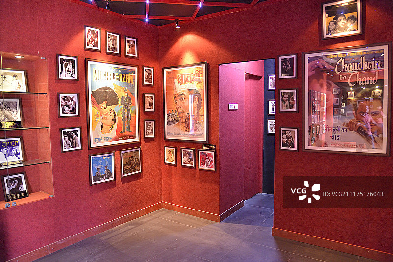 孟买SJ电影制片厂的宝莱坞博物馆，马哈拉施特拉邦，印度，亚洲图片素材