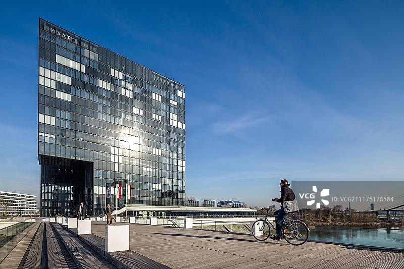 德国杜塞尔多夫媒体港凯悦酒店图片素材