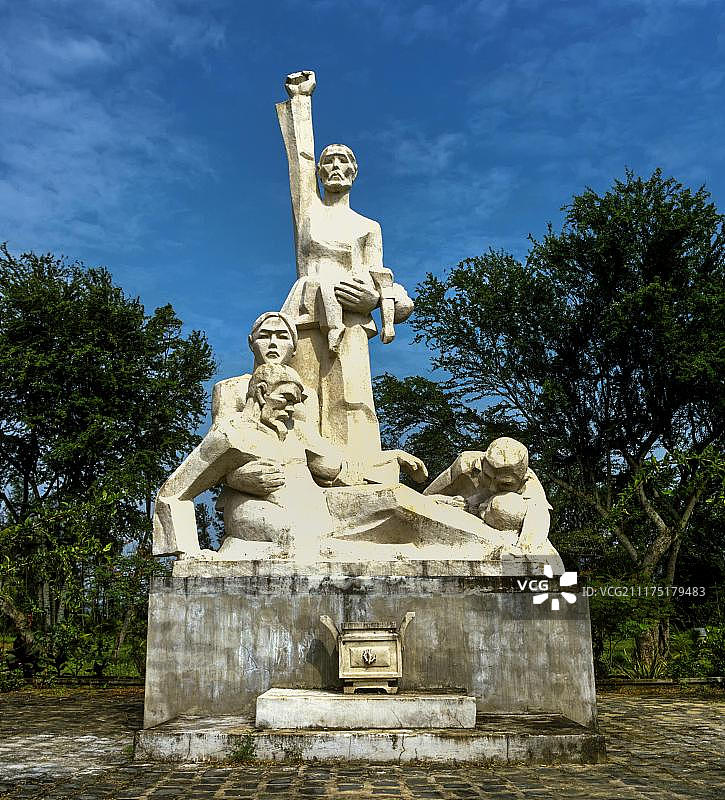 越南广义省美莱村大屠杀纪念碑图片素材