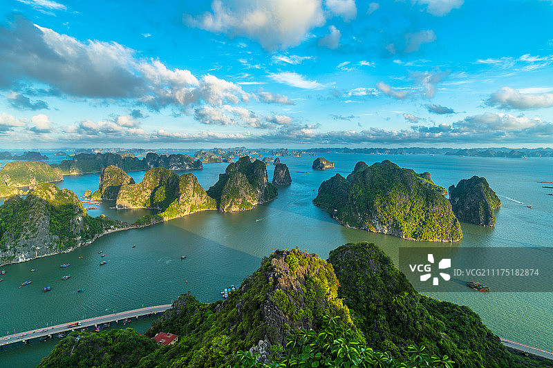 越南下龙湾风光图片素材