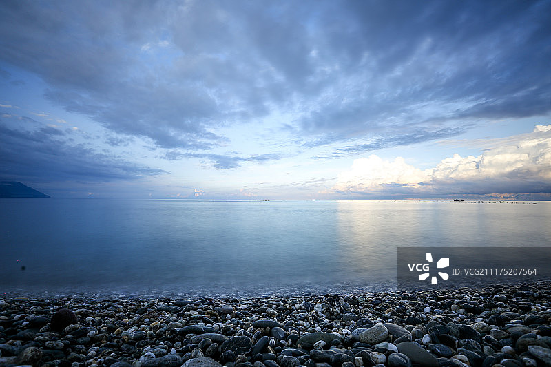 台湾花莲七星湖景色图片素材