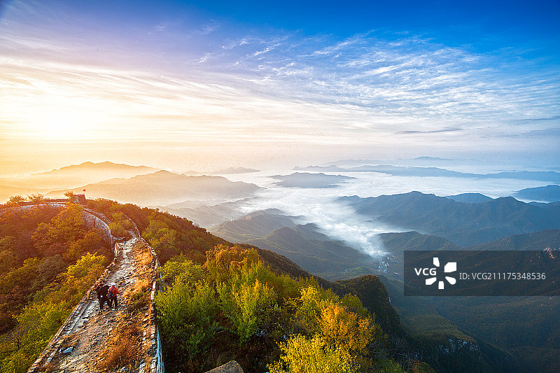 长城云海图片素材