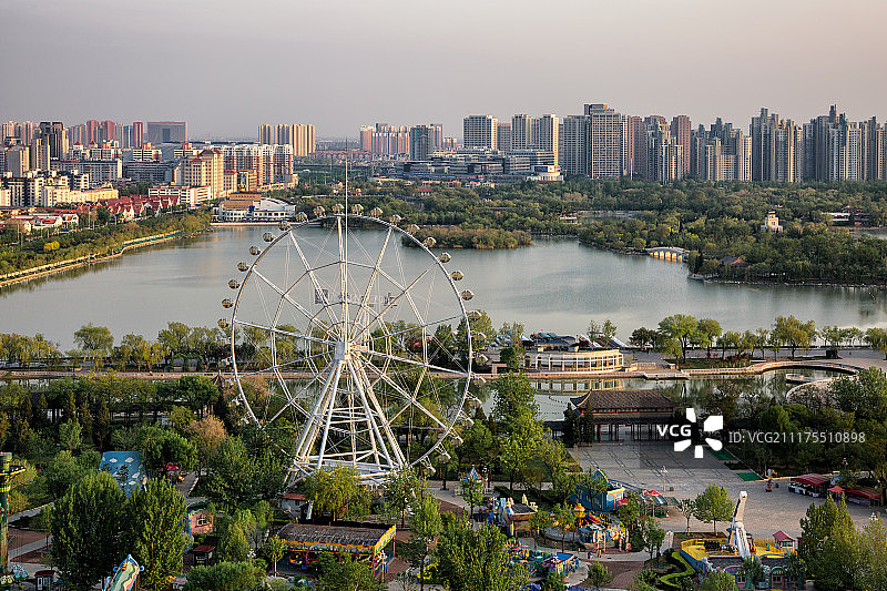 天津水上公园图片素材