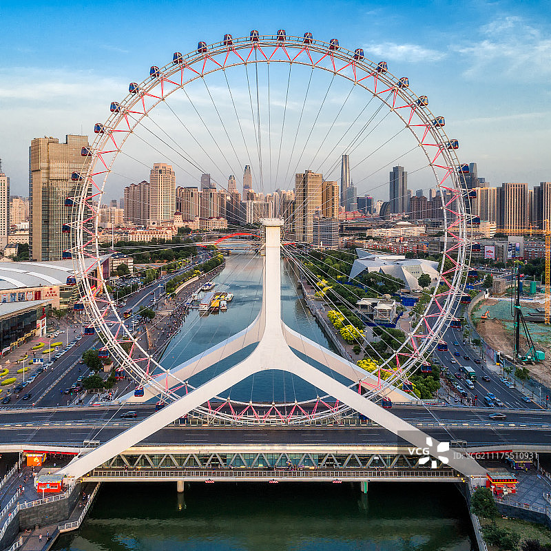 天津之眼图片素材