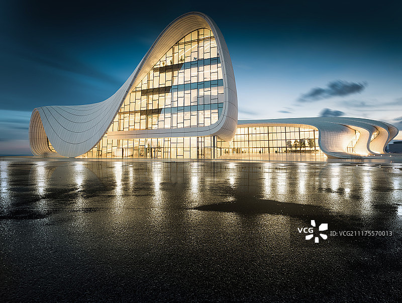 盖达尔阿利耶夫中心图片素材