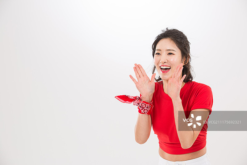 女子世界杯足球赛欢呼图片素材