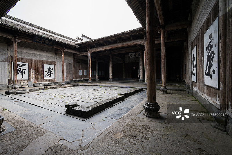 安徽西递敬爱堂图片素材