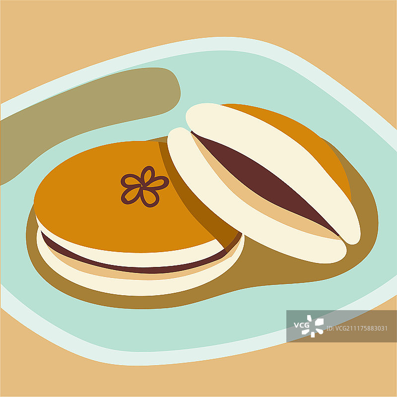 日料-铜锣烧图片素材