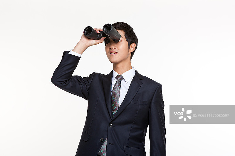 商人的不同姿态和情绪图片素材