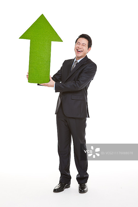 商人的不同姿态和情绪图片素材