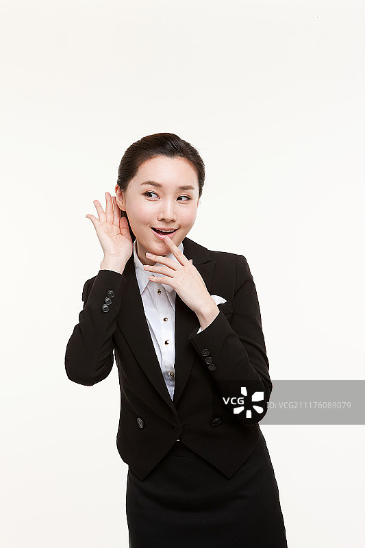 女人的不同姿态和情感图片素材