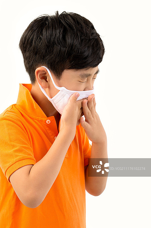 生病的孩子图片素材