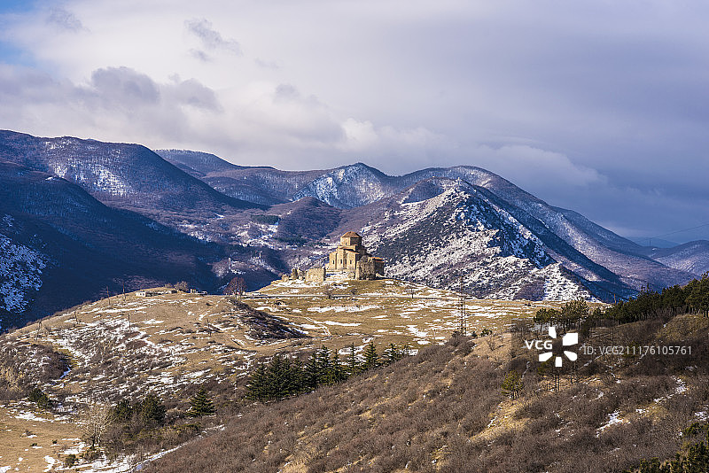 格鲁吉亚季瓦里修道院图片素材