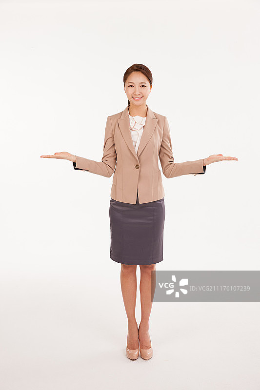 商务女性指南图片素材