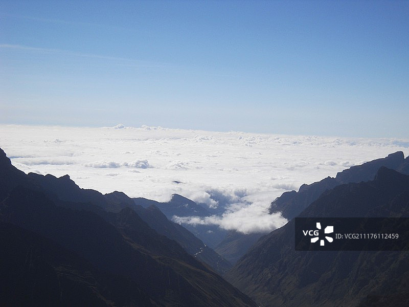 壮丽山峦云海风光图片素材