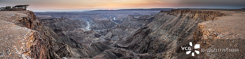 纳米比亚鱼河峡谷图片素材