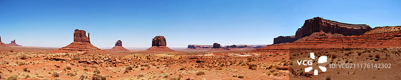 沙漠全景图片素材