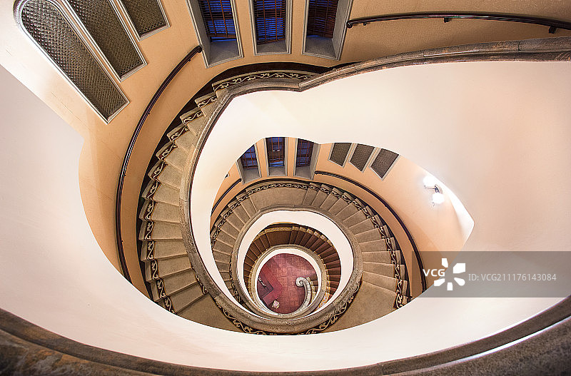 上海旋梯楼梯图片素材