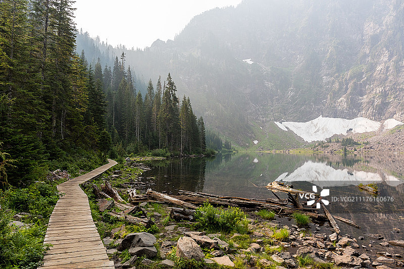 美国华盛顿州22号湖图片素材