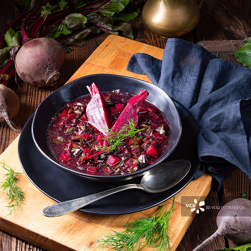 俄式美味红菜汤图片素材