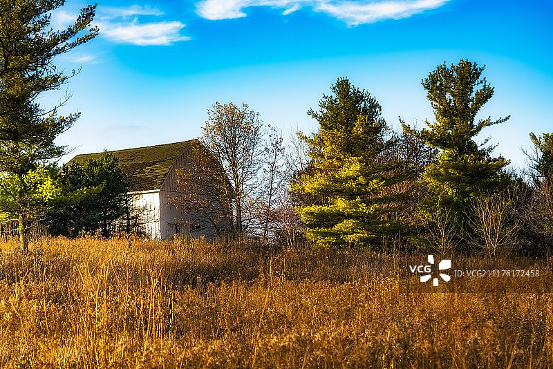 农场秋色图片素材