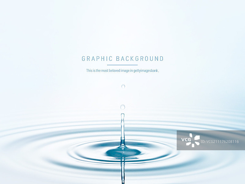 干净纯净水背景图片素材