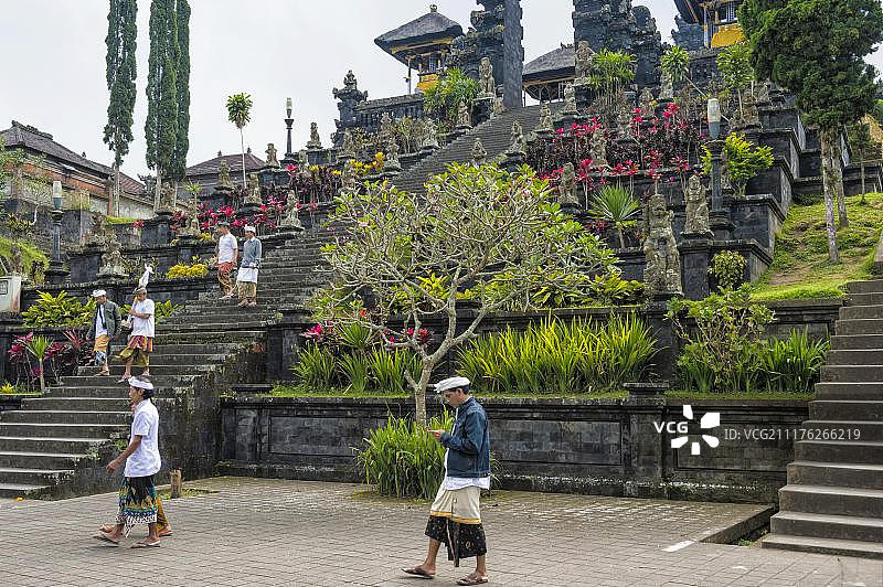普拉贝萨基寺庙群，巴厘岛图片素材