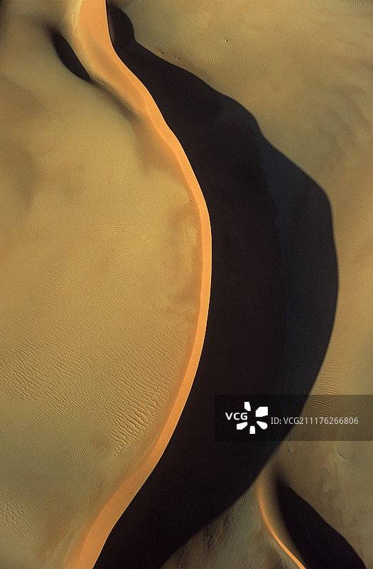 纳米比亚诺克卢福国家公园的沙丘鸟瞰图图片素材