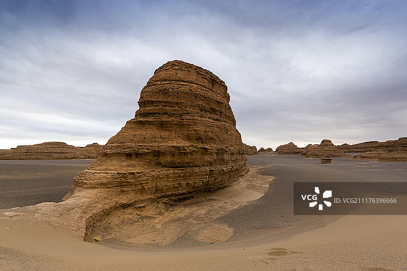 雅丹地貌图片素材