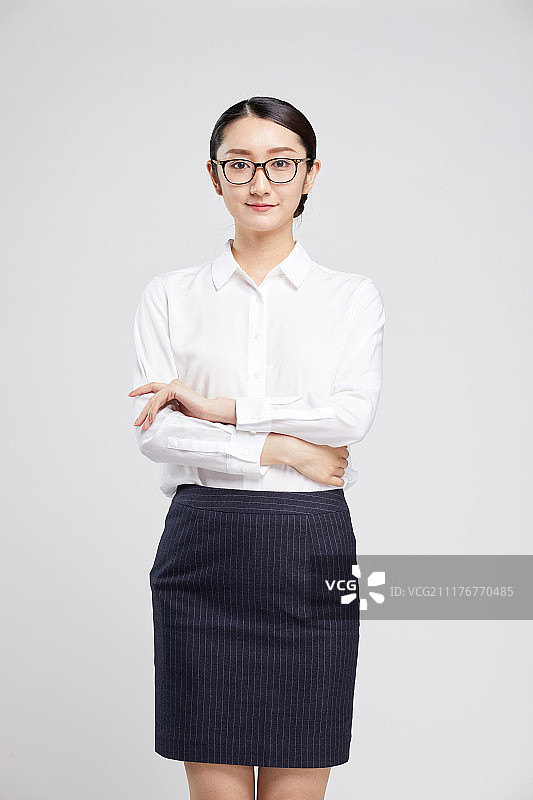 自信的职场女性图片素材